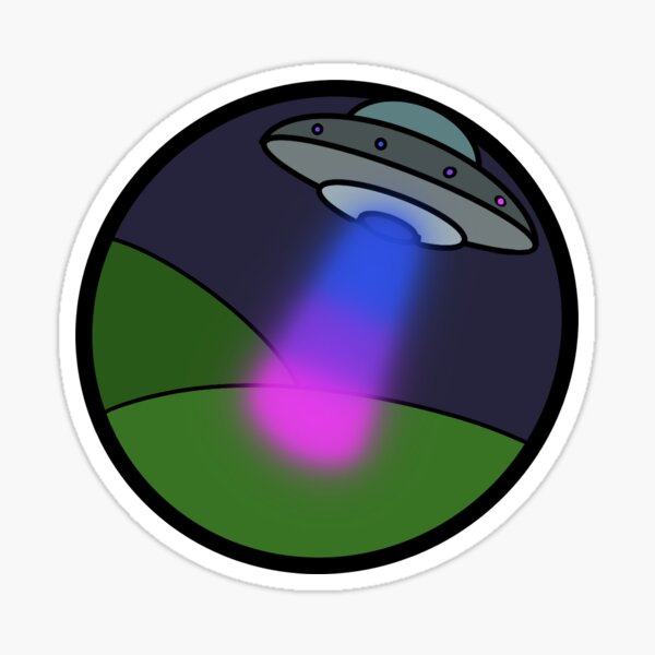 Item preview, Subtle Pride Pins - Aliens - Bisexual designed and sold by Dangerfield-Art.