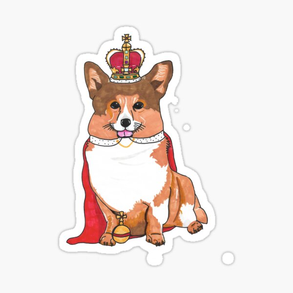 Pin / Stick the Crown on the Corgi Royal Family Fun Game/ 