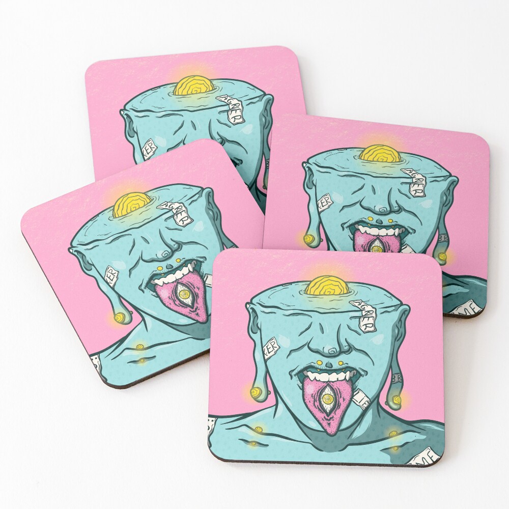 Item preview, Coasters (Set of 4) designed and sold by KitohodkA.