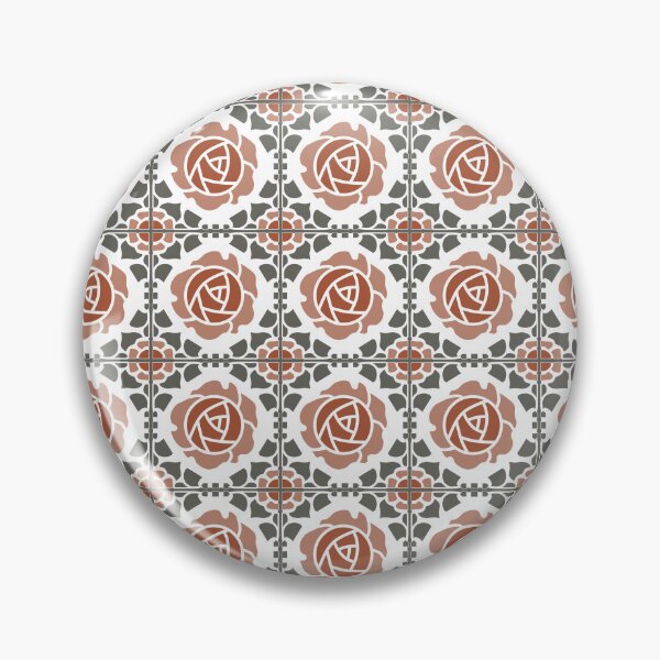 Item preview, Tile Pattern_Roses designed and sold by Catoutline.