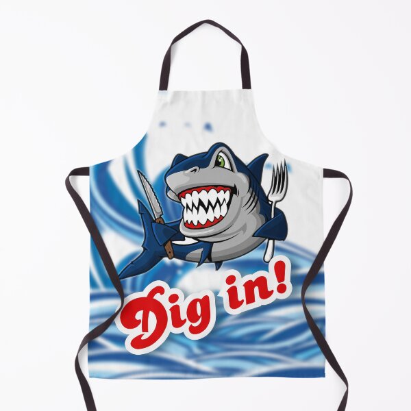 Item preview, Shark says Dig in! designed and sold by DAEWI PARK.