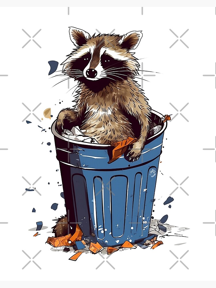 Trash Panda | Art Board Print