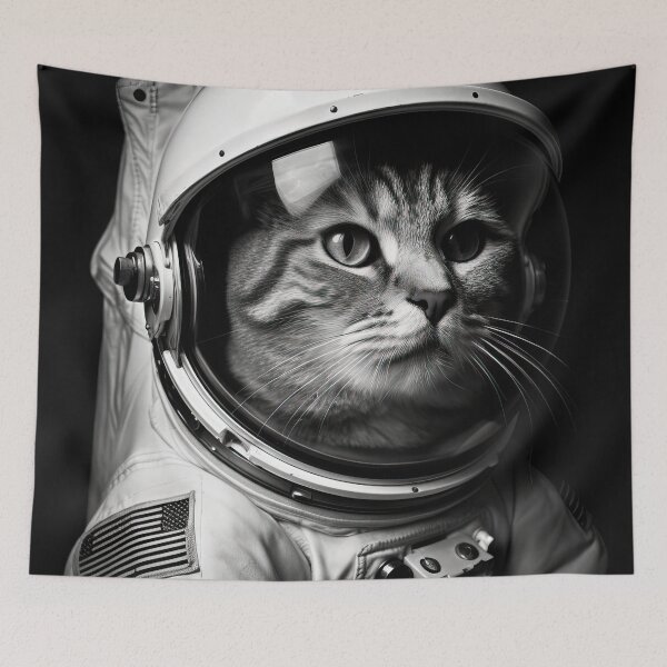 Item preview, Tom the Nasa cat, Apollo 11 mission designed and sold by Pixelboys.