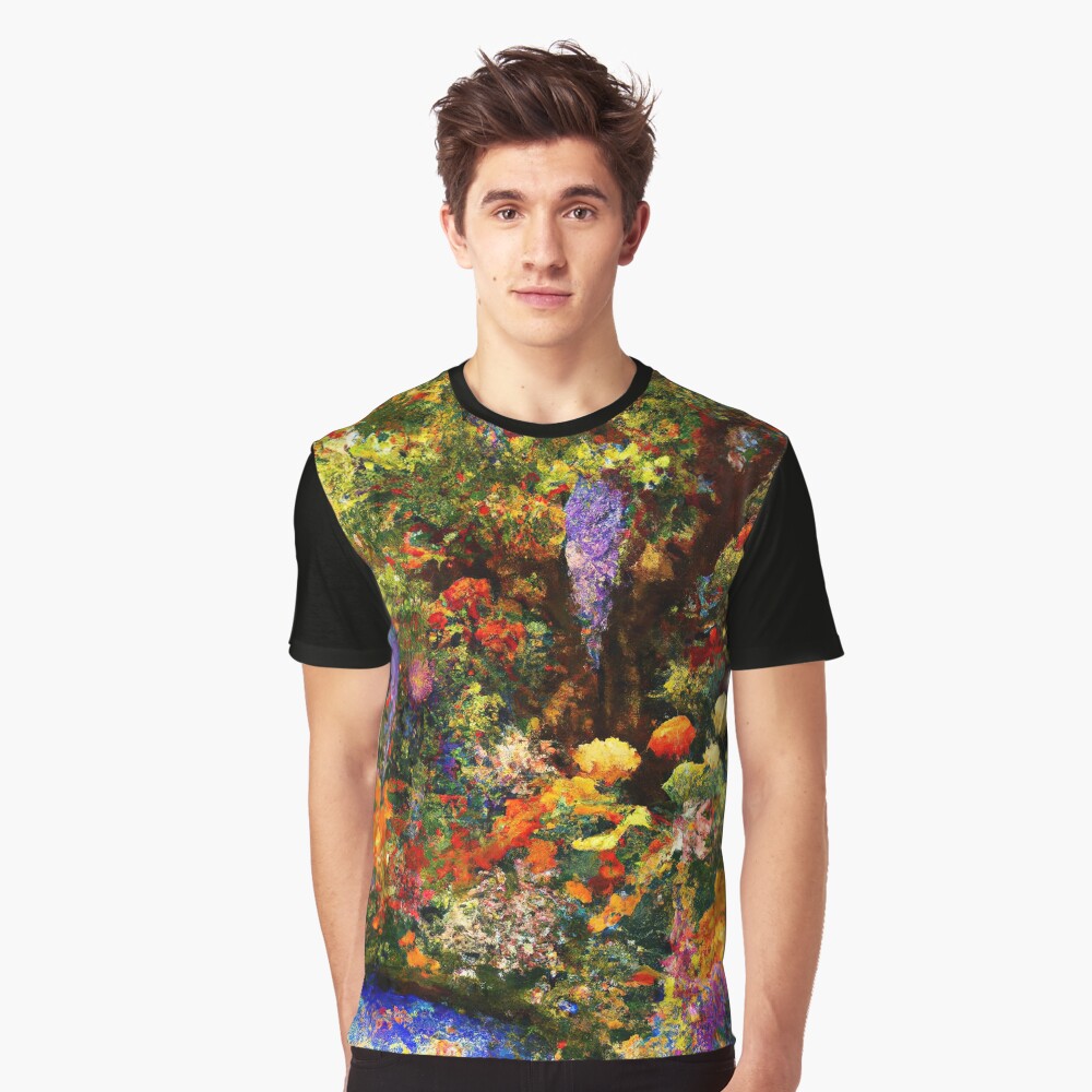 Aperçu de l'œuvre T-shirt graphique créée et vendue par maniacfitness.