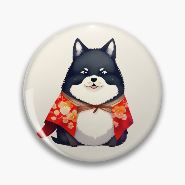 Item preview, Shiba Inu in Kimono designed and sold by Cuteosaur.