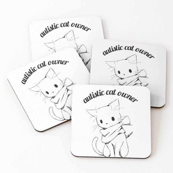 Item preview, Autistic Awareness autistic cat owner designed and sold by Justeecat.