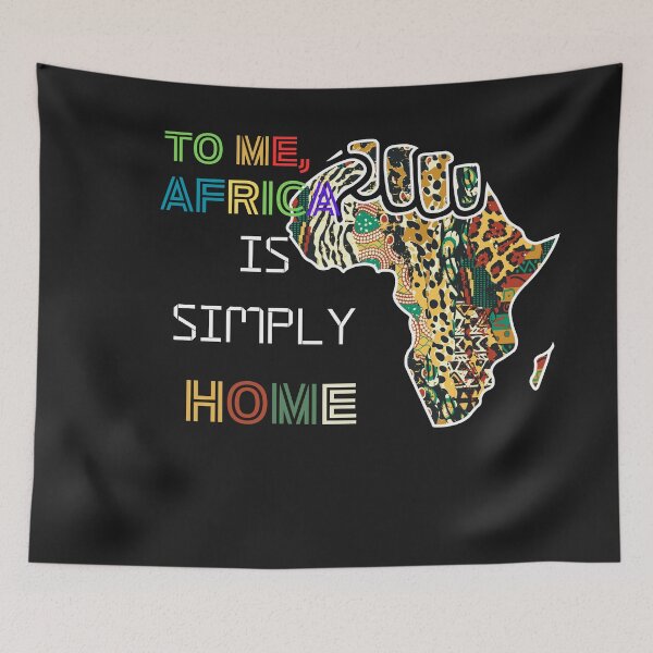 Item preview, TO ME, AFRICA IS SIMPLY HOME designed and sold by Right-UR.