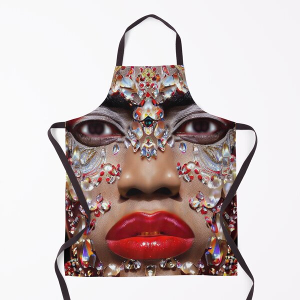 Item preview, Brilliant portrait and jewels designed and sold by jsebouvi.