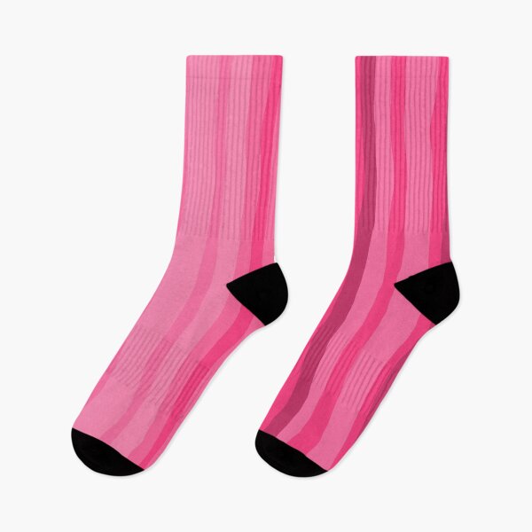 Item preview, Pinkshades Serrate Stripes Irregular Vertical Stripe Pattern in Pink Tones designed and sold by kierkegaard.