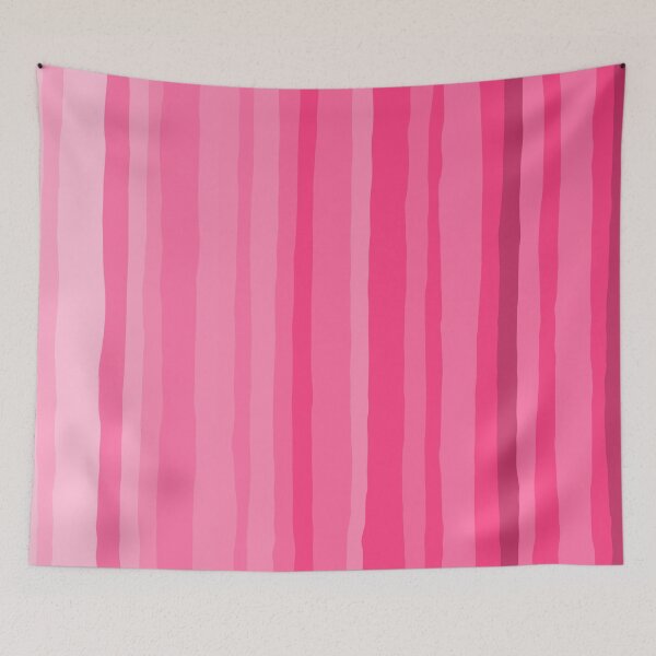 Item preview, Pinkshades Serrate Stripes Irregular Vertical Stripe Pattern in Pink Tones designed and sold by kierkegaard.