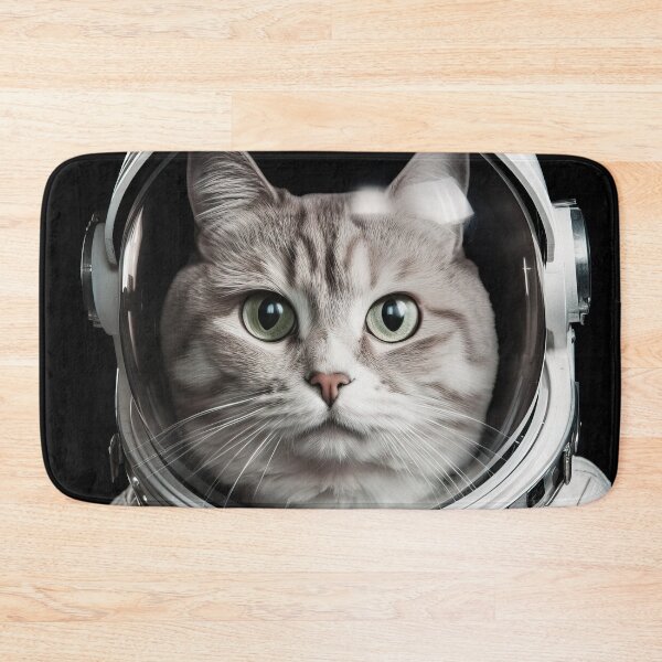 Item preview, Mika, the fearless Astro Cat - Apollo 11 Mission designed and sold by Pixelboys.