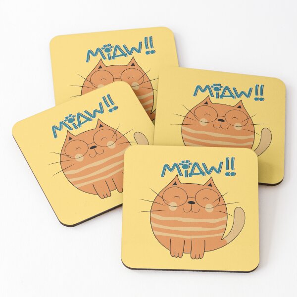 Item preview, Cat Miaw designed and sold by CraftyArk.