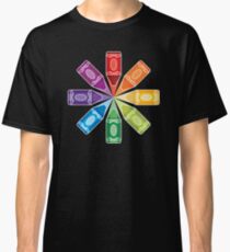 Camiseta clásica Explosión de lápices de colores