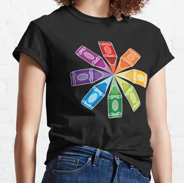 Crayon Burst Classic T-Shirt