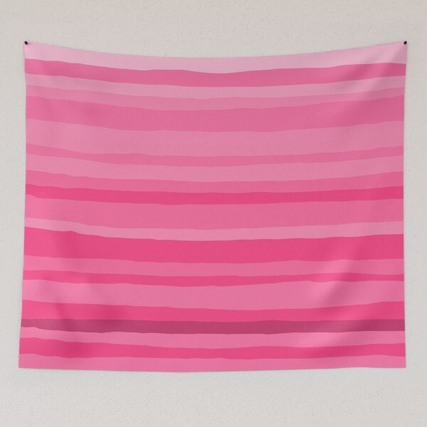 Item preview, Pinkshades Serrate Stripes Irregular Stripe Pattern in Pink Tones designed and sold by kierkegaard.