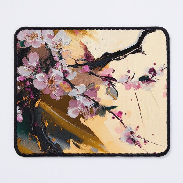 Item preview, Cherry Blossom Oil Painting #01 designed and sold by pixelfing.
