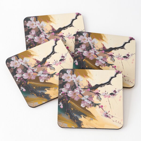 Item preview, Cherry Blossom Oil Painting #01 designed and sold by pixelfing.