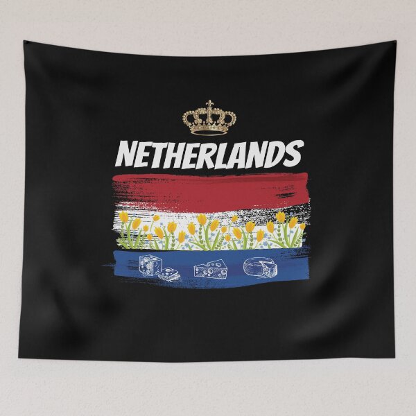 Item preview, Nehterlands Flag Netherlands Holland designed and sold by MooonTees.