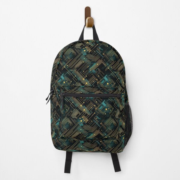 Item preview, Futuristic Circuit Board Pattern designed and sold by semioddfinds.