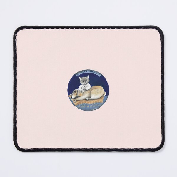 Item preview, Paws for a Visit: A Feline Veterinarian Treating Canine Patients designed and sold by gatteria.