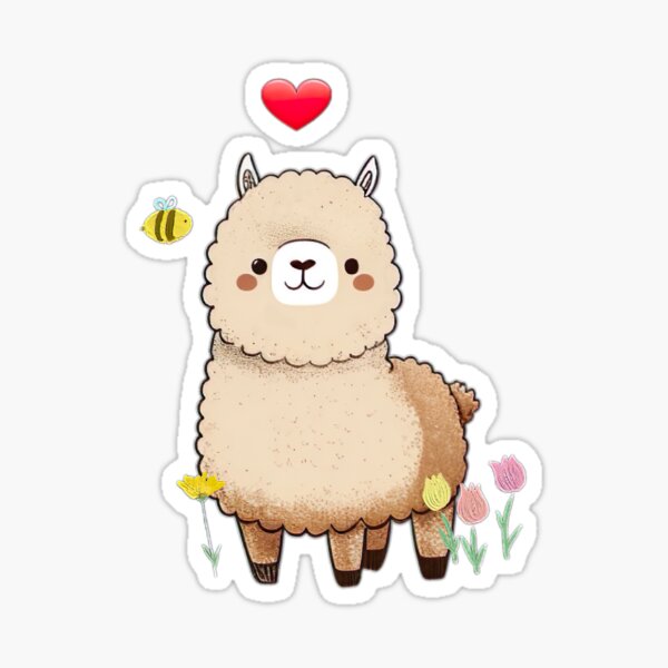 Alpaca Sticker