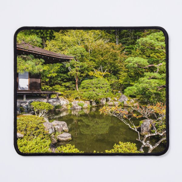Item preview, The Hondo or main hall and pond at Ginkaku-Ji, Kyoto designed and sold by Lyl Dil Creations.
