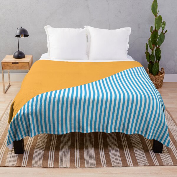 Item preview, Triangle and Stripes | Mixed Patterns | Blue and Orange ii designed and sold by rsty11.