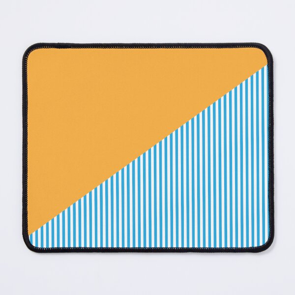 Item preview, Triangle and Stripes | Mixed Patterns | Blue and Orange ii designed and sold by rsty11.