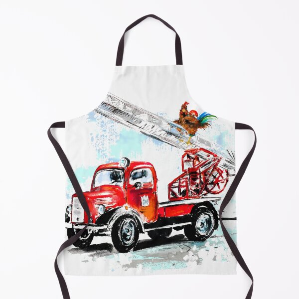 Item preview, Fire truck rooster designed and sold by CorneliaPilz.