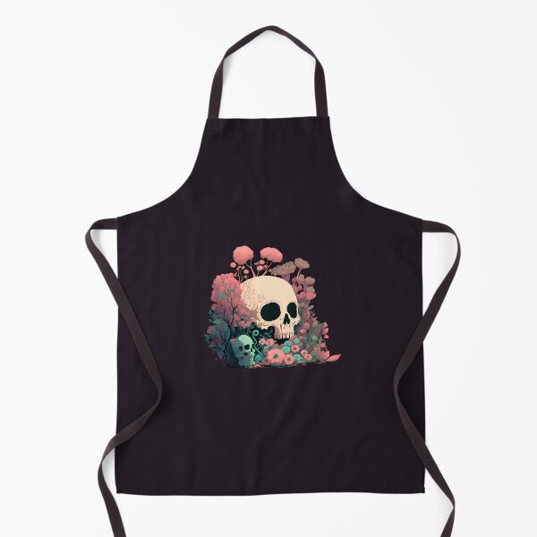 Item preview, botanical skull designed and sold by Sunchildprints.
