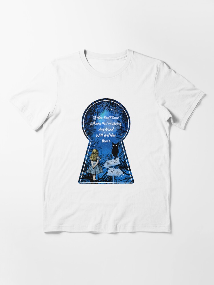 Alice in Wonderland Keyhole Baby Tee