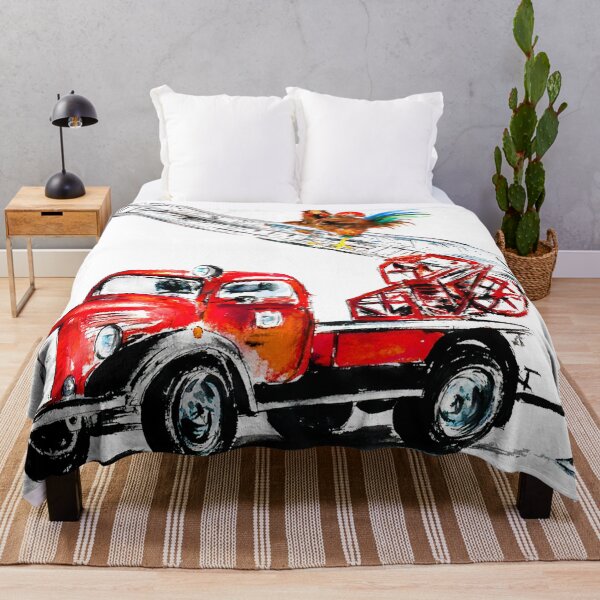 Item preview, Fire truck rooster designed and sold by CorneliaPilz.