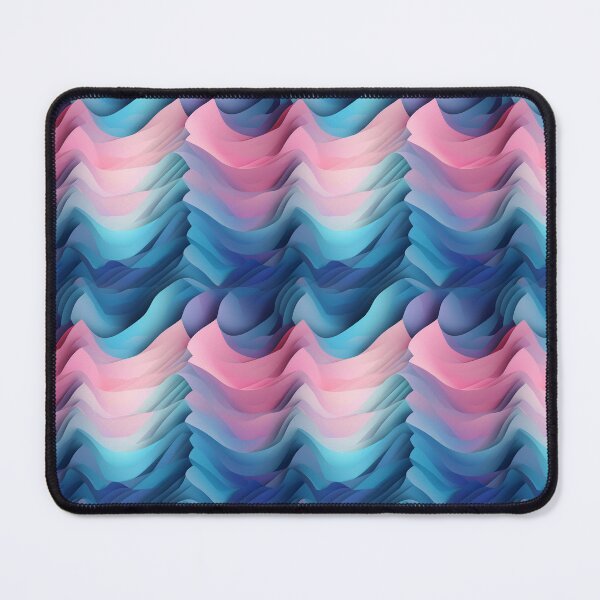 Item preview, Transgender Pride Flag Abstract 3D Pattern designed and sold by semioddfinds.