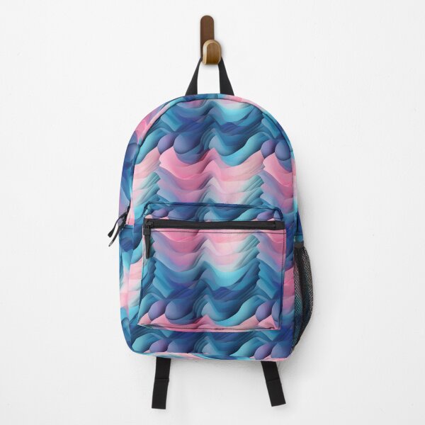 Item preview, Transgender Pride Flag Abstract 3D Pattern designed and sold by semioddfinds.