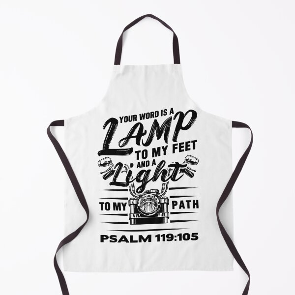Item preview, Psalm 119:105 Your Word Is A Lamp To My Feet And A Light To My Path designed and sold by plushism.