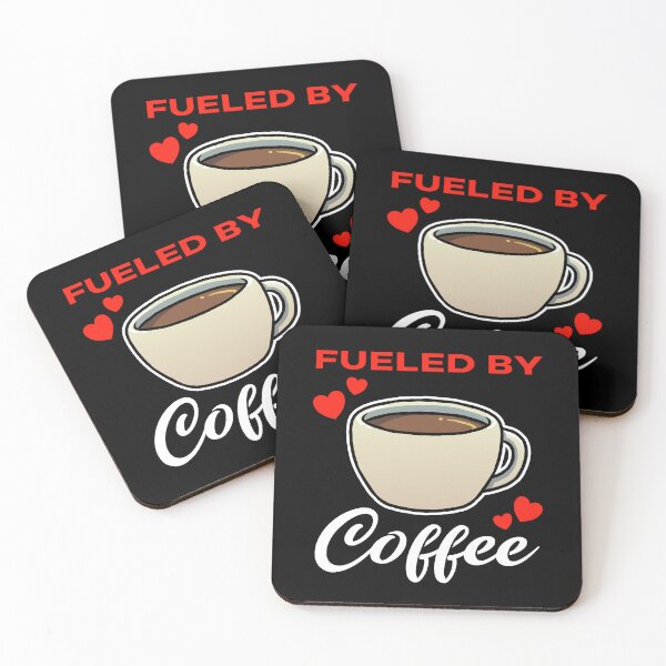 Artikelvorschau, Fueled by Coffee saying entworfen und verkauft von jonmlam.