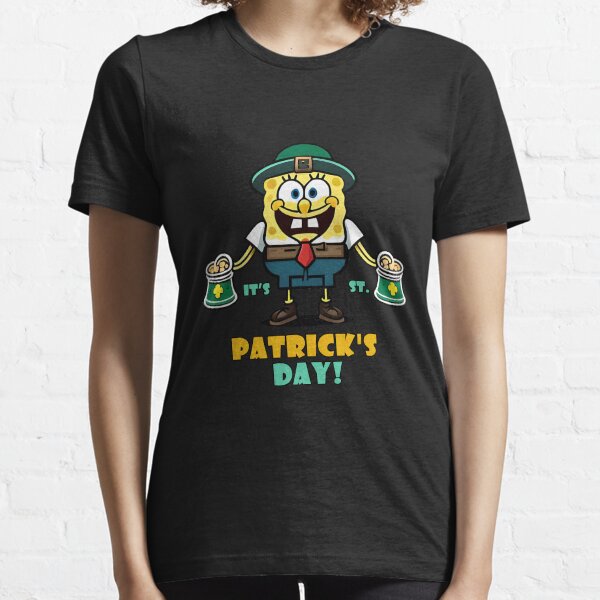 SpongeBobSquarePants It's St. outlet Patrick's Day VTG Full Tags T-Shirt