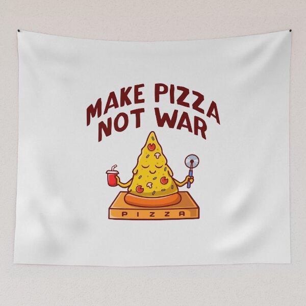 Artikelvorschau, PIZZA MACHEN, NICHT KRIEG entworfen und verkauft von boholoc0.