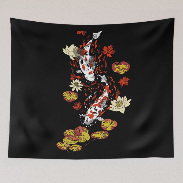 Item preview, FALLING FISHES designed and sold by Huebucket.