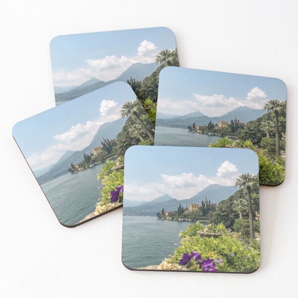 Item preview, View of Villa Cipressi on Lake Como designed and sold by Bluematerials.