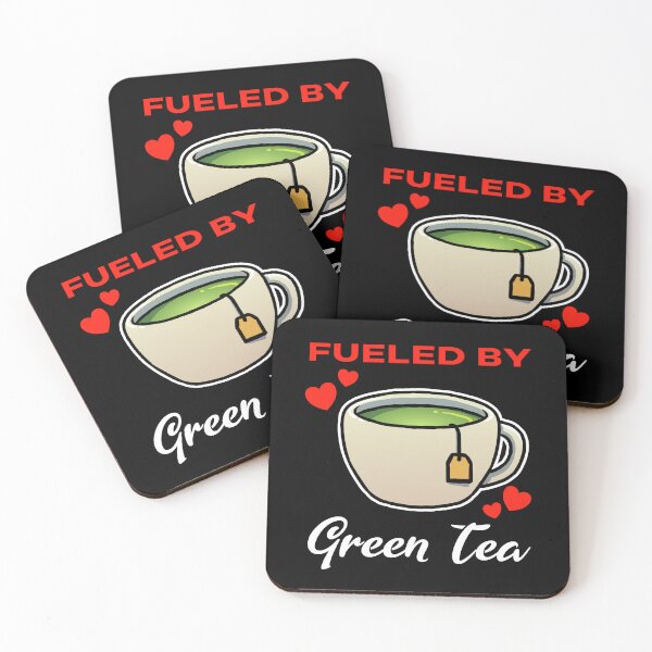 Item preview, Fueled by Green Tea saying designed and sold by jonmlam.