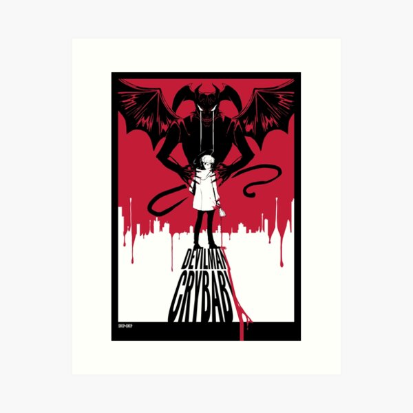 Aperçu de l'œuvre Devilman Crybaby créée et vendue par SnipSnipArt.