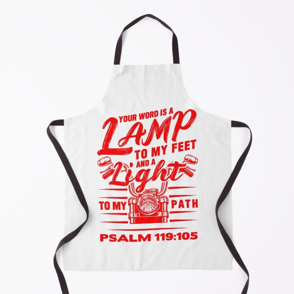 Item preview, Psalm 119:105 Your Word Is A Lamp To My Feet And A Light To My Path designed and sold by plushism.