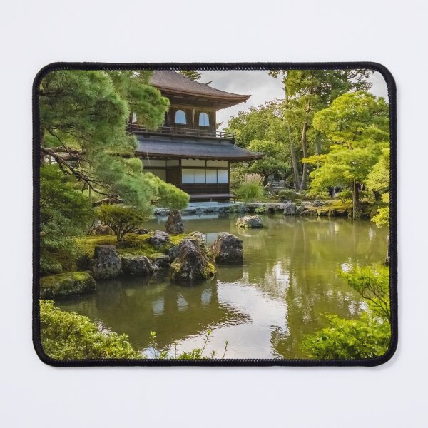 Item preview, Ginkaku-Ji - The Silver Pavilion and pond, Kyoto designed and sold by Lyl Dil Creations.