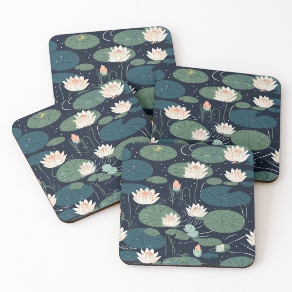 Item preview, water lilies impressionism designed and sold by Art by Lilia.