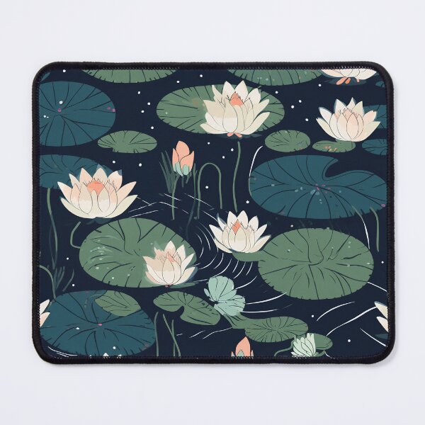Item preview, water lilies impressionism designed and sold by Art by Lilia.