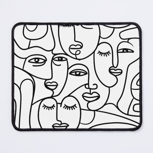 Item preview, Abstract cubism faces designed and sold by ArtshirtGroup.