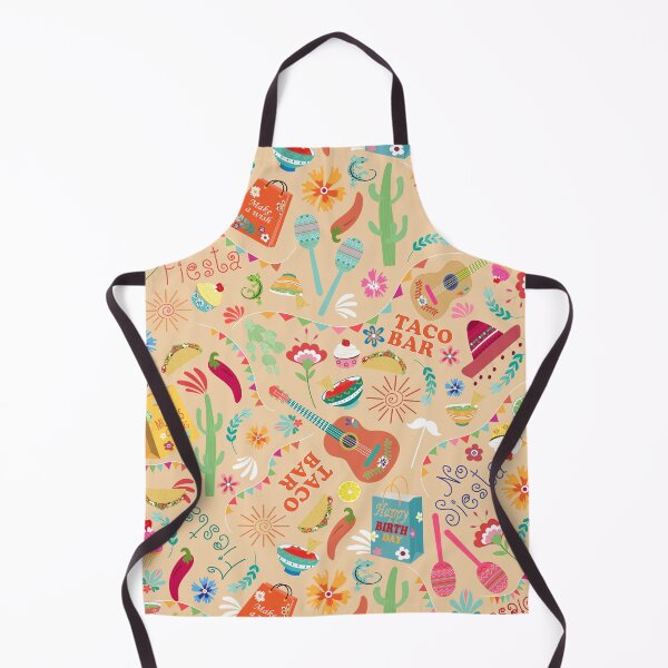 Item preview, Mexican fiesta party sand background designed and sold by SweetCoolVibes.