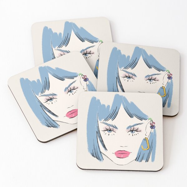 Item preview, Girl with Blue Hair designed and sold by Itsdomd.