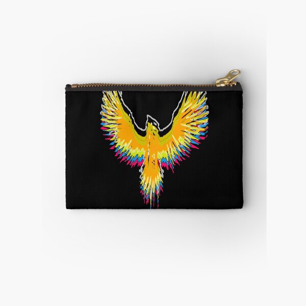 Item preview, Colorful tribal crow designed and sold by clingcling.